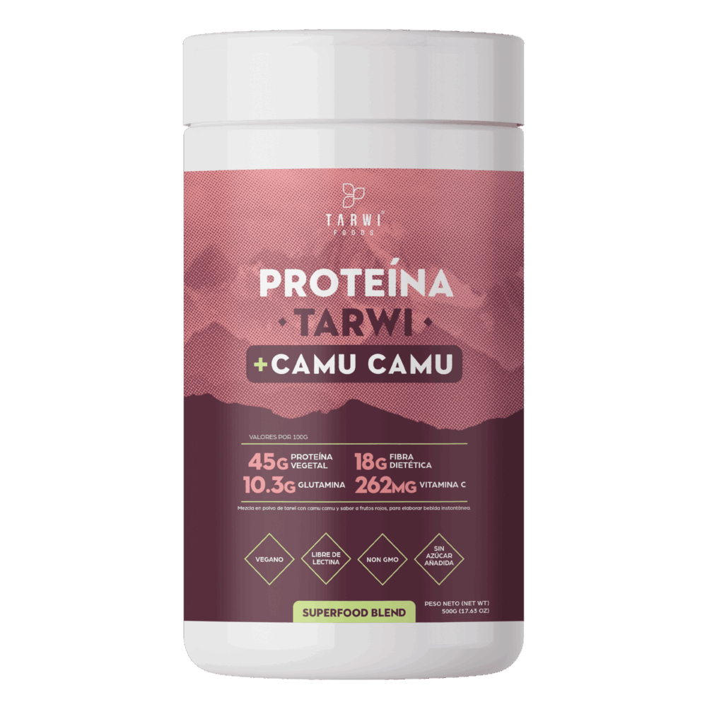 Proteína de Tarwi con Camu Camu 500g