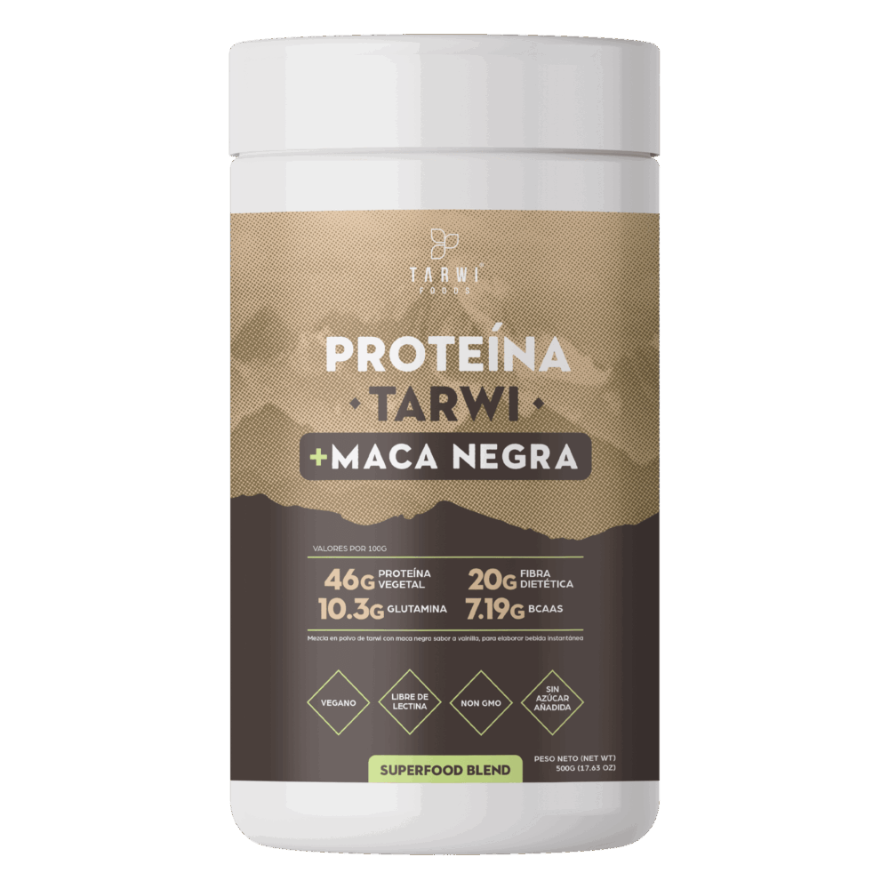 Proteína de Tarwi con Maca Negra 500gr